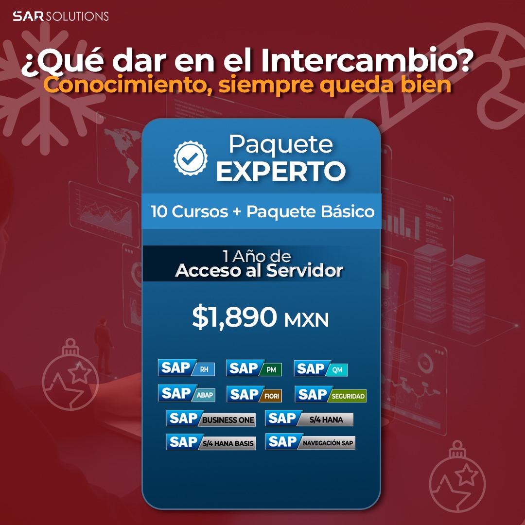 Paquete Experto SAP